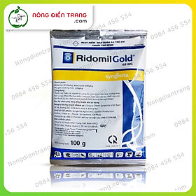 Chế Phẩm Sinh Học Trừ Nấm Ridomil Gold 68WG - Gói 100g -  Phòng trừ bệnh cho cây, tác dụng nhanh, mạnh khắp cây, hiệu quả tốt VTNN Nông Điền Trang