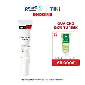 Kem dưỡng da giảm mụn chuyên sâu Acnes Lab Acne Repair Cream 20g