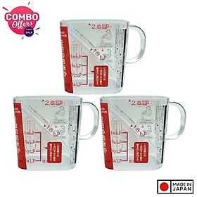 Mua Combo 03 Ca đong đa năng có vạch chia dung tích 360ml - Nội địa Nhật Bản