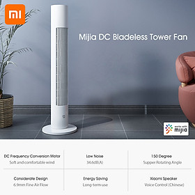 Quạt không cánh Xiaomi Mijia BPTS01DM Máy lạnh làm mát mùa hè Máy điều hòa nhiệt độ Máy làm mát APP
