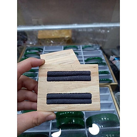 Đế gỗ bày nhẫn, dụng cụ chụp ảnh sp, trưng bày trong tủ siêu xinh
