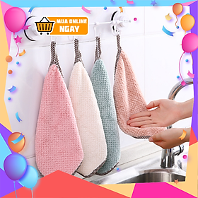 Mua  GRMN14  Khăn vải phòng bếp  Khăn lau bằng vải thấm nước 2 mặt tiện lợi