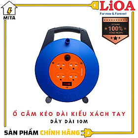 Ổ cắm điện LiOA kiểu xách tay 10m 10A-15A