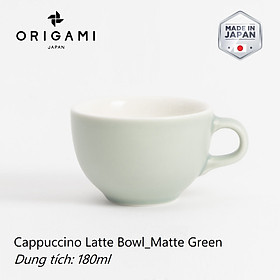 Ly sứ Origami Cappuccino Latte Bowl 180ml uống trà cà phê