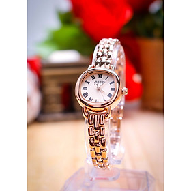Đồng hồ nữ julius hàn quốc ja-1150 dây thép số la mã