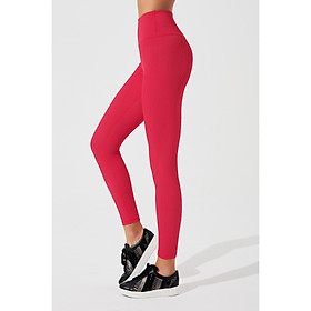 OLABEN Quần tập Yoga Gym chất liệu gân Egrinma 7 8 Highwaist Legging