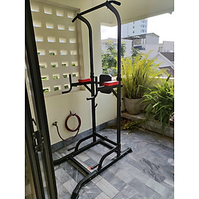 Xà kép đa năng T056, ghế tập đa năng trong nhà điều chỉnh từ 165cm đến 225cm chắc chắn cho gia đình