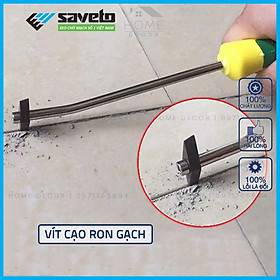 Mua Tua Vít cạo ron gạch cũ  làm sạch ron mạch mới  Vít Cạo Bụi Bẩn Đường Ron  Vít Cạo Chỉ Gạch  Cạo Mạch Gạch  Khi Thi Công Đường Ron Gạch Đầu Thép Vonfram Siêu Cứng