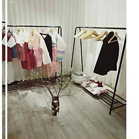 Mua giá treo quần áo chữ A màu đen  kệ chữ A treo quần áo dùng cho shop thời trang