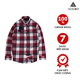 Áo sơ mi nam dài tay ALIGRO chất liệu pirma cotton mềm mịn, kiểu dáng đơn giản, tinh tế ALGS161