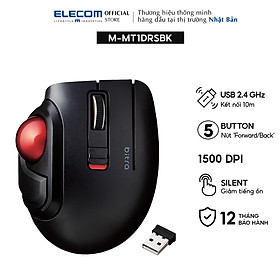Mua Chuột bi không dây yên tĩnh ELECOM M-MT1DRSBK -  Hàng chính hãng