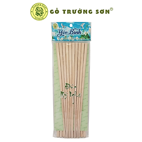 Bộ 10 đôi Đũa Gỗ Chi Phong dài 28cm - Đồ Gỗ Gia Dụng Thương Hiệu Trường Sơn