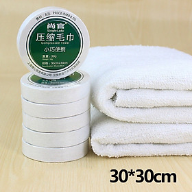 Khăn tắm lau mặt nén bằng cotton dùng 1 lần hoặc tái sử dụng được cho du lịch khách sạn