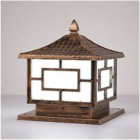 Mua Đèn trụ cổng AKARED trang trí sân vườn độc đáo - kèm bóng Led chuyên dụng