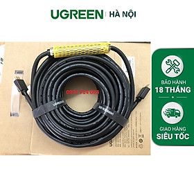 Cáp HDMI 25M UGREEN có chíp khuếch đại 4K 2K cao cấp - hàng chính hãng