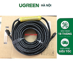 Mua Cáp HDMI 20m Ugreen 10112 chính hãng  IC khuếch đại tín hiệu 4K@30HZ - hàng chính hãng