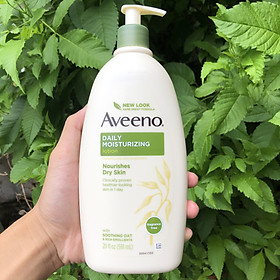 Sữa dưỡng thể Aveeno Daily Moisturizing Lotion Nourishes Dry Skin