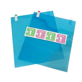 Bộ 2 Miếng Dán Kính Ô Tô Chống Nước Chống Lóa Hình Chữ Nhật 20x17.5cm