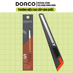 Dao Rọc Giấy Hàn Quốc DORCO S101 9mm An toàn - Tiện dụng