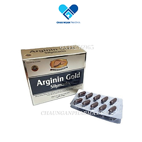 Arginin Gold Silymarin Đại Uy Hộp 6 vỉ x 10 viên nang mềm