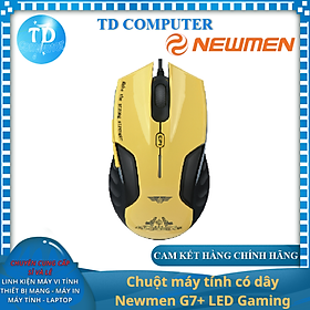 Chuột máy tính có dây Newmen G7 PLUS LED Gaming