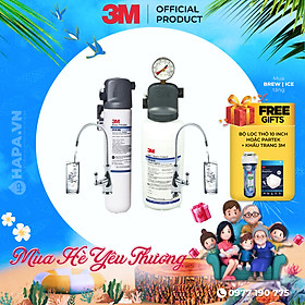 Máy lọc nước 3m brew110-ms | brew120-ms | ice140-s chuẩn nước khoáng uống trực tiếp - nhập khẩu mỹ, hàng chính hãng 3m - brew110ms brew120ms ice140s hf10-ms hf20-ms hf40-s