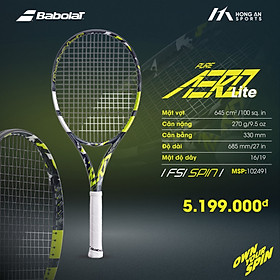 Vợt Tennis PURE AERO  LITE 270gram 2023 (102491)