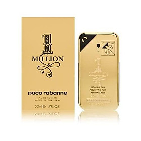 Paco Rabanne 1 Million By Paco Rabanne For Men Eau De Toilette Spray, 1.7 Fl Oz / 50 Ml