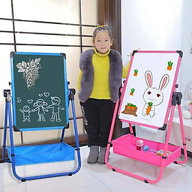 bảng Flipchart 2 mặt zoay lật 360 độ cho bé tập vẽ