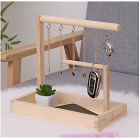 Mua Giá Gỗ Treo Chìa Khóa kệ để đồ đa năng gỗ thông sang trọng
