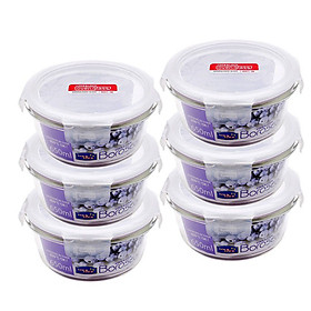Mua Bộ 6 Thố thủy tinh tròn Lock&Lock LLG831 650ml