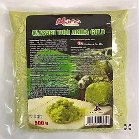 Wasabi mù tạt tươi đông lạnh Akira Gold 200g