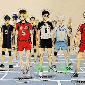 Mô Hình Standee acrylic anime Haikyuu - mô hình nhân vật Vua bóng chuyền haikyu