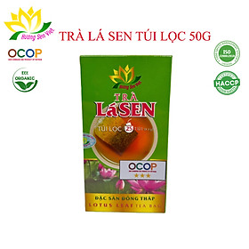 Trà Lá Sen Túi Lọc (Sấy Lạnh) Hương Sen Việt (2g x 25 Túi)