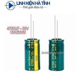 Mua Tụ hóa 4700UF 50V 18x35mm loại tốt