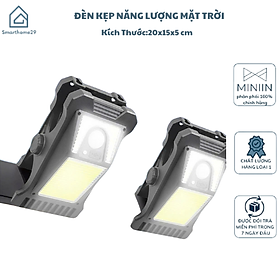Mua Đèn Kẹp Năng Lượng Mặt Trời Cảm Biến Cơ Thể Chống Nước  Đèn Sân Vườn Siêu Sáng Đa Chức Năng - HÀNG CHÍNH HÃNG MINIIN