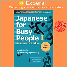 Sách - Japanese For Busy People 1 - Kana Edition: Revised 4th Edition by AJALT (UK edition, paperback)