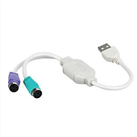 USB External To PS / 2 PS2 Internal Converter Cable Converter Adapter Keyboard Mouse Scanner USB Expansion Cable PS2 USB Cable