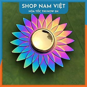 Con Quay Spinner Kim Loại 7 Màu Rainbow