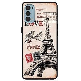 Ốp lưng dành cho Reno 4 mẫu Tem Paris