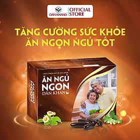 Viên Uống Ăn Ngủ Ngon Dân Khang Hộp 30 Viên - Hỗ Trợ Ăn Ngon, Ngủ ngon