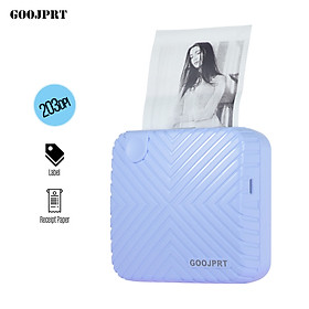 GOOJPRT P6 Pocket Mini Printer Portable BT Wireless Thermal Receipt Label Sticker Memo AR Photo Picture Instant Mobile