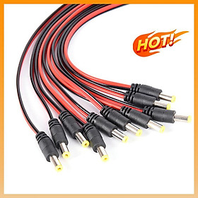 Mua Combo 10 Jack nguồn cho Camera đỏ đen
