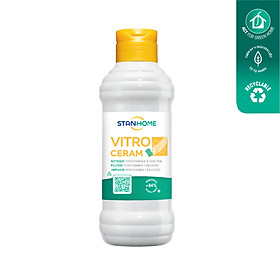 Kem làm sạch bếp điện từ, bếp hồng ngoại chiết xuất từ tự nhiên Stanhome Vitro Ceram 250ml/chai