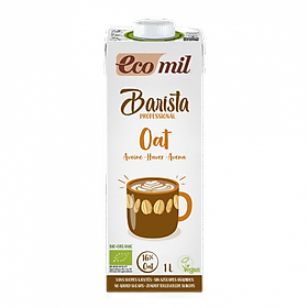 Sữa Barista Ecomil Hữu Cơ 1L - Yến Mạch, Hạnh Nhân, Dừa - Organic Barista Milk No Added Sugar Oat, Almond, Coconut