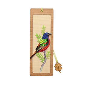 Bookmark Nghệ Thuật Giấy Xoắn - Chim Sơn Ca Cầu Vồng - The Rainbow Spirit - Animals - Việt Net