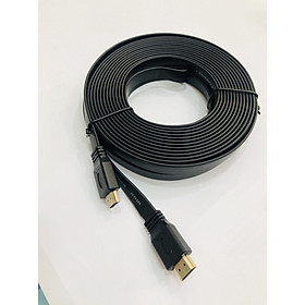 Cáp 2 đầu HDMI-dây dẹp dài 10 mét-màu đen