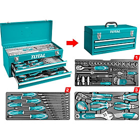 Mua BỘ 97 CÁI CÔNG CỤ TRONG HỘP ĐỒ NGHỀ TOTAL THPTCS70971 - HÀNG CHÍNH HÃNG