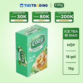 Cozy Icetea Sâm Bí Đao 16 gói x 15g Hộp