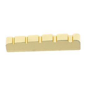 Guitar Accs Bridge Nut Slotted for Musical Instrument   Electric Bass
